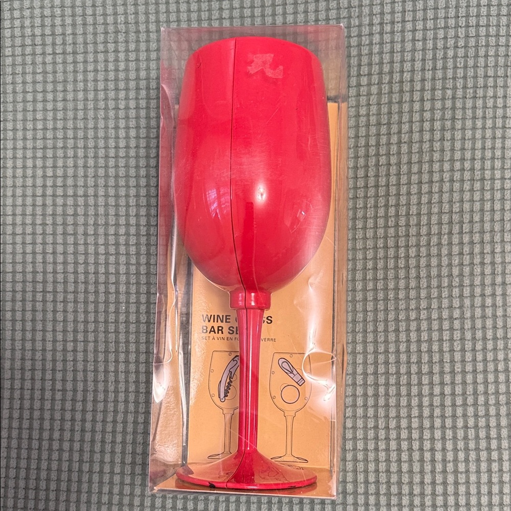 Wine Glass Bar Set New